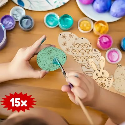 Húsvéti tojások fából (15db) | EGGNAMENTIFY