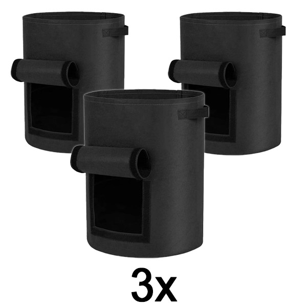 3x Zöldségnövesztő zsákok | FLORAFOLD
