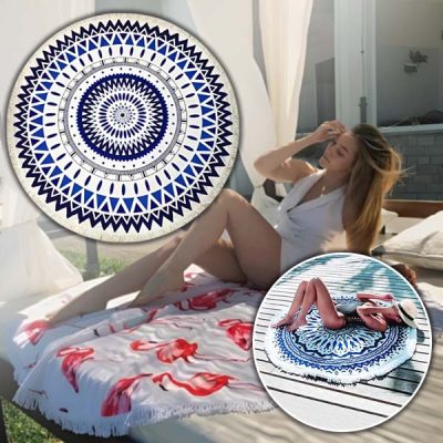 Kerek strandtörülköző | CUBALINKA