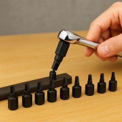 10 részes csavarhúzó készlet sérült csavarokhoz | SCREWX