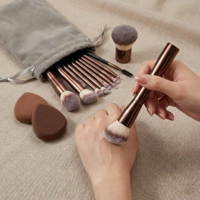 Puha sminkecsetek érzékeny bőrre – 20 darabos készlet | MAKBRUSH